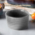 UNICASA Ramekin Set of 2, 8 oz Creme Brulee Ramekins, Oven Safe Baking Set for Custard, Pudding, Souffle Cups, Reactive Gray...