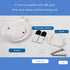 Echo Dot Wall Mount Holder for Echo Dot 3rd Generation, Space-Saving Accessories with Built-in Cable Management and Sticking Tape or Drill Nail - ...