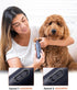Loomla Dog Nail Grinder Upgraded - Professional 2 Speed Dog Nail Trimmers with Low Noise, USB Rechargeable Pet Nail Grinder, Paws Grooming and Smo...
