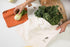 Extra Large | Certified Organic Cotton Vegetable Crisper Bags | Produce Bags to Keep Lettuce & Veggies Fresh | Reusable, Eco-Friendly, Biodegradab...