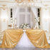 B-COOL Rectangle Sequined Table Cloth Gold Sequin Tablecloth Glitter Tablecloth Sequin Wedding Decoration Christmas Tablecloth 50x50 inch...