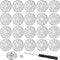 20 Sets of 20 mm Button Pins for Jeans, Jean Buttons Pins for Loose Jeans, No Sew and No Tools Instant Replacement Snap Tack Pant Button, Reusable...