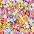 100Pcs Flower Daisy Slime Charms Set Easter DIY Craft Mixed Making Resin Jewery Charms Embellishments Flatback Resin Charms Flower Cabochons for D...