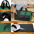 12 Inch Tool Bag for Men,Multi-Pockets Wide Mouth Tool Tote,Tool Bags with Waterproof Soft Bottom,Heavy Duty Tool Bag Organizer Specially Designed...