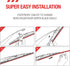 16" Rear Wiper Blade (16-1) Replacement for Honda CR-Z 2016-2012 for Chrysler PT Cruiser 2010-2001+More Cars Back Windshield Wiper Blade for My Ca...