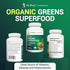 Dr. Berg's Greens Superfood Cruciferous Vegetable Tablets - Vegetable Supplements for Adults w/ 11 Phytonutrient Super Greens Tablets - Energy, Im...