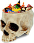 READAEER Skull Bowl Resin Skull Shaped Planter Flower Pot Candy Bowl for Home Office Indoor Desk Decorations - White...