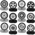 12 Pcs Race Car Centerpieces for Tables, Race Car Party Decorations Hot Wheel Centerpieces for Tables, Double-Sided Racing Party Centerpieces Tabl...
