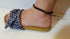 Infinityee888 Onyx Bead Anklet bracelet 10-10.5 inches woven with Leather cord beautiful handmade hippie bohemian Unisex Anklet Gift Idea for Both...