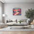 Posterizer 1 pcs- psychedelic funky hippie colorful landscap 8-Abstract & Modern Art-Fantasy & Fiction Art- Living Room Bedroom Decor- unframed wa...