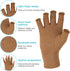 DISUPPO Arthritis Compression Gloves Relieve Pain from Rheumatoid, RSI,Carpal Tunnel, Hand Gloves Fingerless for Computer Typing and Dailywork, Su...