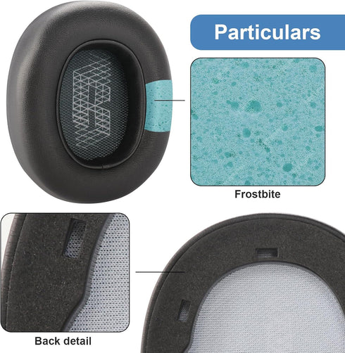 LIVE660 BTNC Ear Pads Replacement Ear Cushions Compatible with JBL E65 E65BTNC / Duet NC / LIVE650BTNC LIVE660 BTNC Headphones Comfortable Protein...