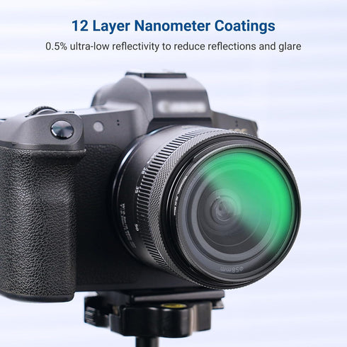 PROfezzion Multi-Coated 62mm UV Filter, MC UV Lens Protection Filter Camera Ultraviolet Protection Filter with HD Optical Glass/Ultra Slim Frame/W...
