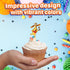 24x Honey Bear Cupcake Toppers – Strong Picks Happy Birthday Décor, Cupcake Decorations for Kids' Birthdays...