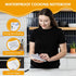Waterproof Cooking Notebook - For Grocery Lists or a Recipe Book to Write in Your Own Recipes - Chefs - Cooks - Bakers - All Cooking Fans - 50 She...