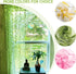 Green Sheer Curtains 108 Inches Long for Living Room, Vine Leaf Patterned Curtains 2 Panels Green Bedroom Curtain Sheers Voile Transparent Window ...