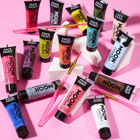 Face & Body Paint by Moon Creations - 0.40fl oz - Pale Skin...