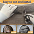 Steel Wool for Mice Control - 1 Pack, 3.2"x12ft Wool, Gap Filler for Home & Garage, DIY Bundle with Gloves & Scissors...