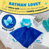 KIDS PREFERRED DC Comics The Batman Lovey Security Blanket, Soft Huggable Dark Knight Plush Lovey Toy for Baby and Infant Boys and Girls, Textured...