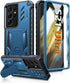 FNTCASE for Samsung Galaxy S21-Ultra Case: Military Grade Rugged Cell Phone Cover with Kickstand | Shockproof TPU Protection Bumper Matte Textured...