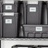 Waterproof Storage Stickers for Organizing Bins and Containers, Preprinted Home, Garage, Basement Organization Labels (20 Pack)...