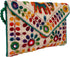 Rajasthani Jaipuri Art Sling Bag Foldover Clutch Purse Quality Checked...