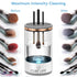 Electric Makeup Brush Cleaner, Updated Automatic Spinning Makeup Brush Cleaner, 1200mAh Cosmetic Brush Cleaner For All Type Makeup Brushes, Makeup...