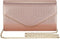 Ladies Evening Clutch Bag Envelope Handbag Prom Bridal Wedding Party Purse with Detachable Chain...
