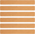 6 Pack Cork Board Strips for Walls - Adhesive Bulletin Board Bar Strips, 12x1.5 inch, 0.8 inch Thick - Natural Cork Boards for Office, Home, Class...