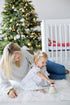 Pearhead Wooden Snowman Stacking Toy Set, Holiday Toys for Toddlers, Baby Nursery Holiday Décor, Sorting and Stacking Tower Educational Toy, for K...