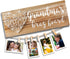 VILIGHT Grandma’s Brag Board - Gifts for Grandma from Granddaughter and Grandson - Nana Granny Picture Frame Photo Holder - 13.5x5.5 Inches...