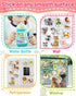Oomloid Reusable Animal Sticker Book for Kids Toddlers 2-4 Years, Preschool Learning Activities Waterproof Sticker Books for Teens Girls Boys...