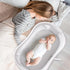 TILLYOU Baby Bassinet Sheets Cotton 2 Pack, 31.5"x18" Breathable Bassinet Mattress Protector, Soft Cradle Bassinet Crib Sheets, Gray...