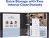 Avery Economy Showcase View 3 Ring Binder, 1-1/2 Inch Slant Rings, 1 White Binder (19651)...