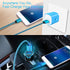 USB Fast Charger Kit for Google Pixel 8a/8/8pro/7/7a/6pro/6a/5/4a/3/3a/3XL/2, Wall Charger Plug+Car Phone Charger+2X Nylon-Braided USB A to USB C ...