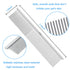 ROPO Dog Comb Tool for Removing Matted Fur - Pet Dematting Comb with Rounded Teeth and Non-Slip Grip Handle - Prevents Knots and Mats for Long and...