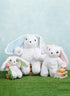 Simplicity Bears and Bunnies Plush Animals Sewing Pattern Packet, Design Code S9941, Sizes Vary, Multicolor...