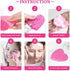 60-Count Kickleen Compressed Cellulose Heart Shape Facial Sponges | 100% Natural Cosmetic Spa Sponges for Facial Cleansing | Exfoliating | Makeup ...