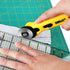 SOMOLUX 45mm Rotary Cutter with 45mm 5 Pcs Replace Blades for Quilting Scrapbooking Sewing Arts Crafts, Sharp and Durable...