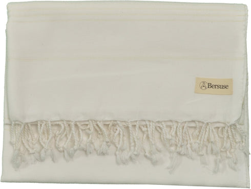 Bersuse Towels Anatolia XL Beach Blanket Throw Blanket Turkish Towel 100% Cotton Extra-Large Quick-Dry Lightweight Premium Peshtemal Towel - 61x82...