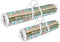 Elf Stor Gift Wrapping Paper Roll Storage Bags 31" and 40" long, Clear Totes with Handles, fits up to 25 pcs gift wrap paper roll in each bag...