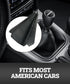 Universal Car Shift Knob Dust Cover,Retainer Stick Shift Sleeve Gear Shifter Boot,Auto Manual Gear Gaiter Cover,Car Gear Stick Gaiter,Fit for Most...