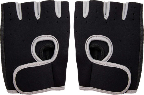 Mind Reader Workout Glove Set, Open Finger, Wrist Support for Men and Women, Textured Non-Slip Grip for Sports, Lifting Weights, Gym Fitness, XL, ...
