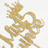 Mis Quince 15 Cake Topper, Hello 15, Cheers to 15 Years, 15th Birthday/Anniversary Party Decorations Gold Glitter....
