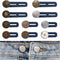 10 Pack Pants Expander Button, 10 Styles Jeans Waist Extender Button for Men and Women, Collars/Cuffs No Sew Metal Adjustment Buttons for Extender...