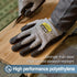 DEX FIT Level 5 Cut Resistant Gloves Cru553, 3D-Comfort Fit, Firm Grip, Thin & Lightweight, Touch-Screen Compatible, Durable, Breathable & Cool, M...