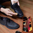Shoe Shine Kit with PU Leather Sleek Elegant Case, 12-Piece Travel Shoe Shine Brush kit...