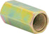 4LIFETIMELINES Steel Brake Line Union, M10 by 1.0 Bubble, 3/16 Inch, 10 per Bag...