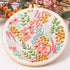 REEWISLY 3 pcs Embroidery Starter kit with Patterns and Instructions, DIY Adult Cross Stitch Kits Beginner, Including 3 Plastic Embroidery Rings, ...