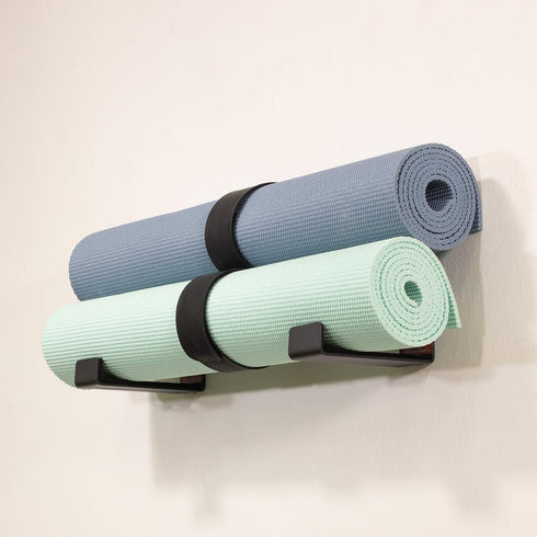 StoreYourBoard Yoga Mat Storage Rack, Foam Roller, Exercise Fitness Bands, Wall Hooks Gym Organizer...
